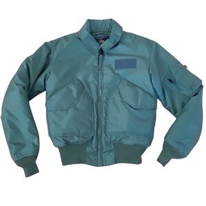 Alpha Industries Women's CWU 45/P
Flight Jacket Navy Air Force Small
Sage Green